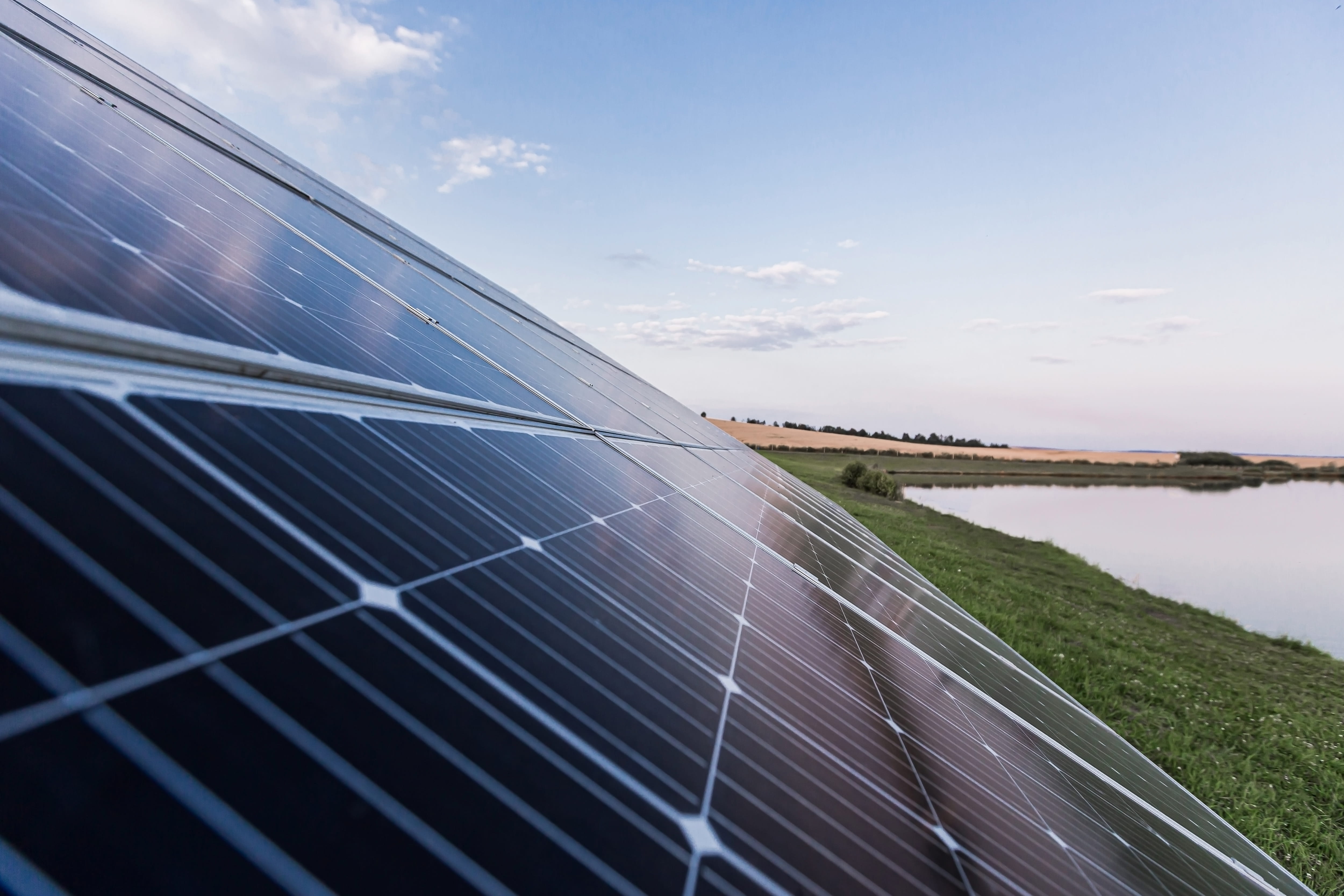 Remote solar generation feeding the grid